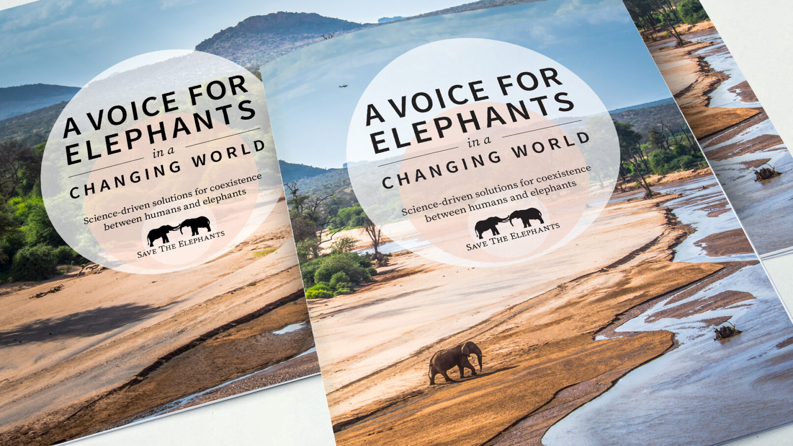 Save the Elephants brochure covers